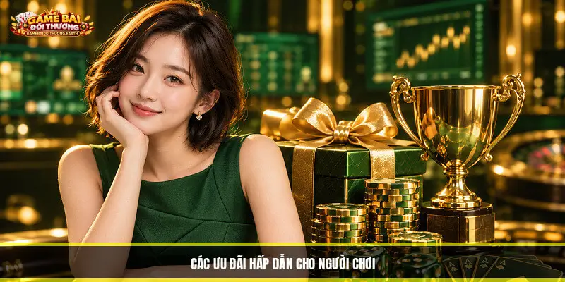 Các ưu đãi hấp dẫn cho người chơi